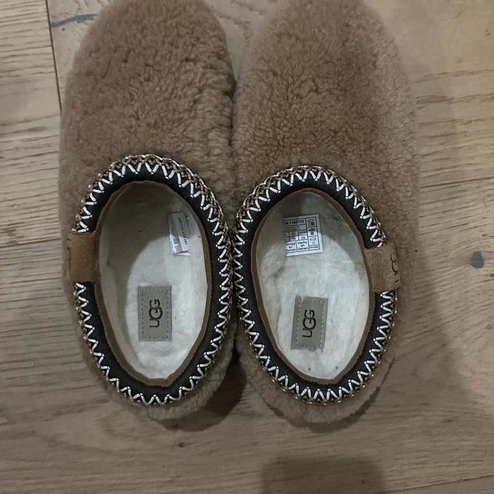 UGG Brown Shearling Slippers
